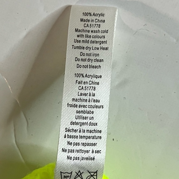 Coffin Skate Shop Neon Yellow Beanie - Bold Streetwear Style - Picture 2 of 8